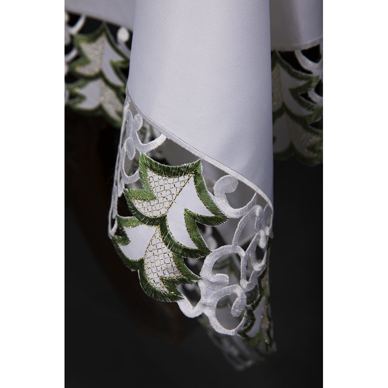 Nappe de fêtes brodée nappe Salley