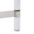 Nikkayla 51'' Glass Top Console Table-2141383302