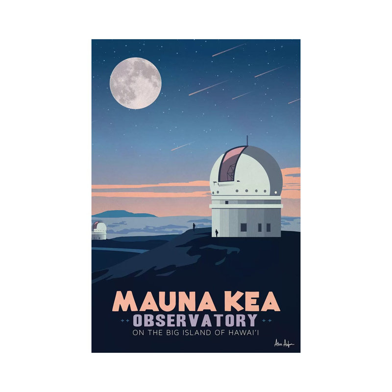 Mauna Kea - Wrapped Canvas Print, 66.04cm H x 45.72cm W x 3.81cm D