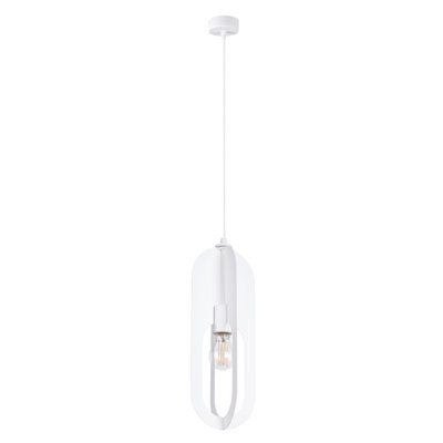 Bernold 1 - Light Stainless Steel Pendant