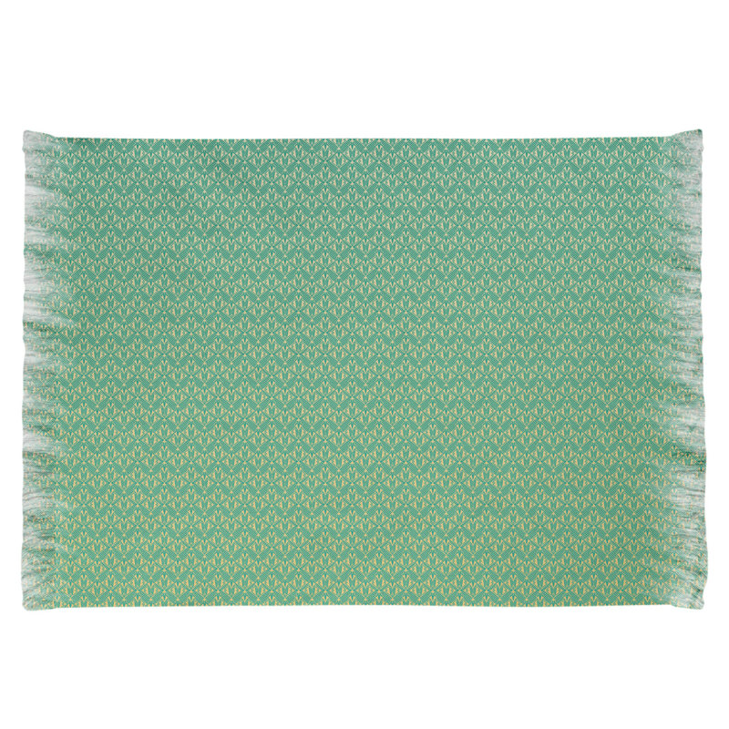 Tapis de zone verte art déco classic Mcguigan, Non