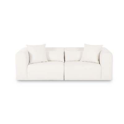 Causeuse modulaire en chenille Tarra