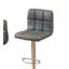 Tabouret de bar pivotant réglable en similicuir, ensemble de 2-1696449782