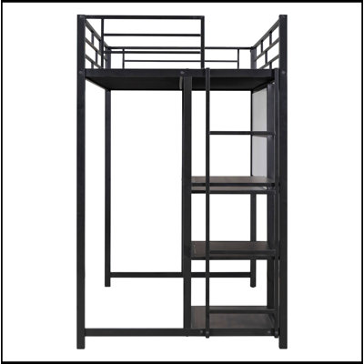 Isabelle & Max™ Annetto Loft Bed With Desk And Whiteboard