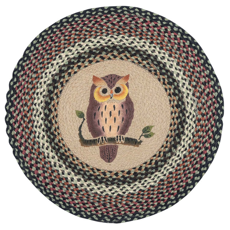  RP-220 Owl Patch rond 27 po x 27 po, Rond 2 pi 3 po