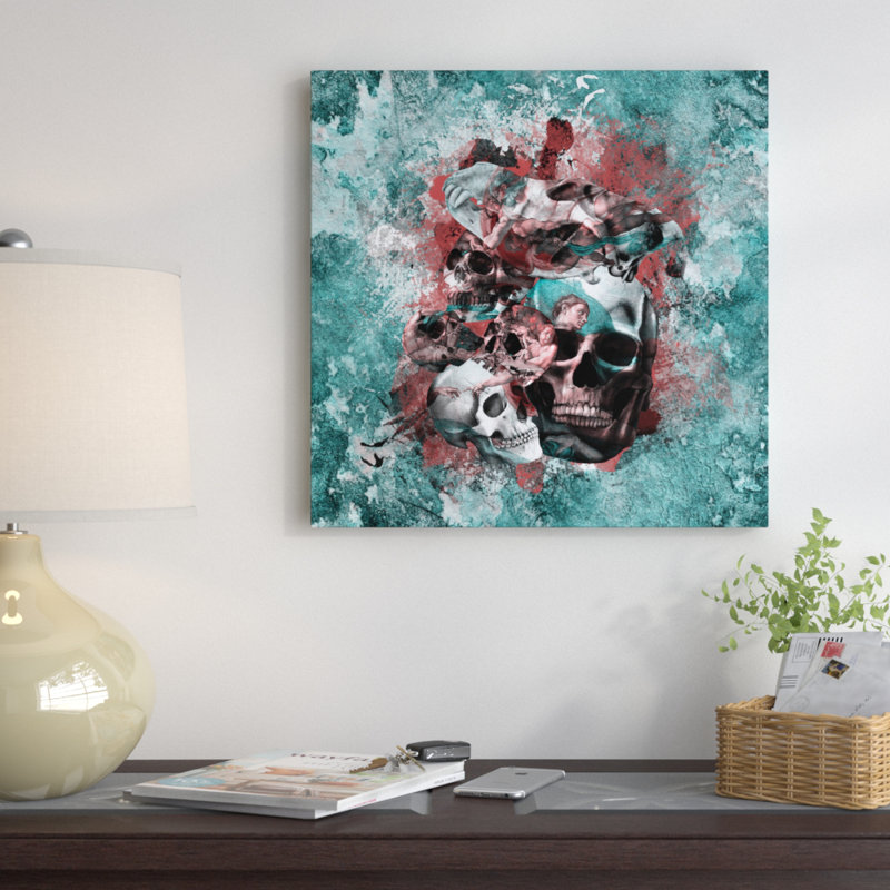 Reproduction d’art sur toile tendue adam, H 18 po x l 18 po x P 1,5 po, Toile tendue, Pas de tapis