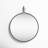Kash Metal Flat Wall Mirror
