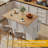 Rolling Kitchen Island With Storage Cabinet & Drawers, Drop Leaf Kitchen Table On Wheels, Farmhouse Portable Kitchen Cart, Large Butcher Block Mobile Islands With Tower/ Spice Rack-775473738