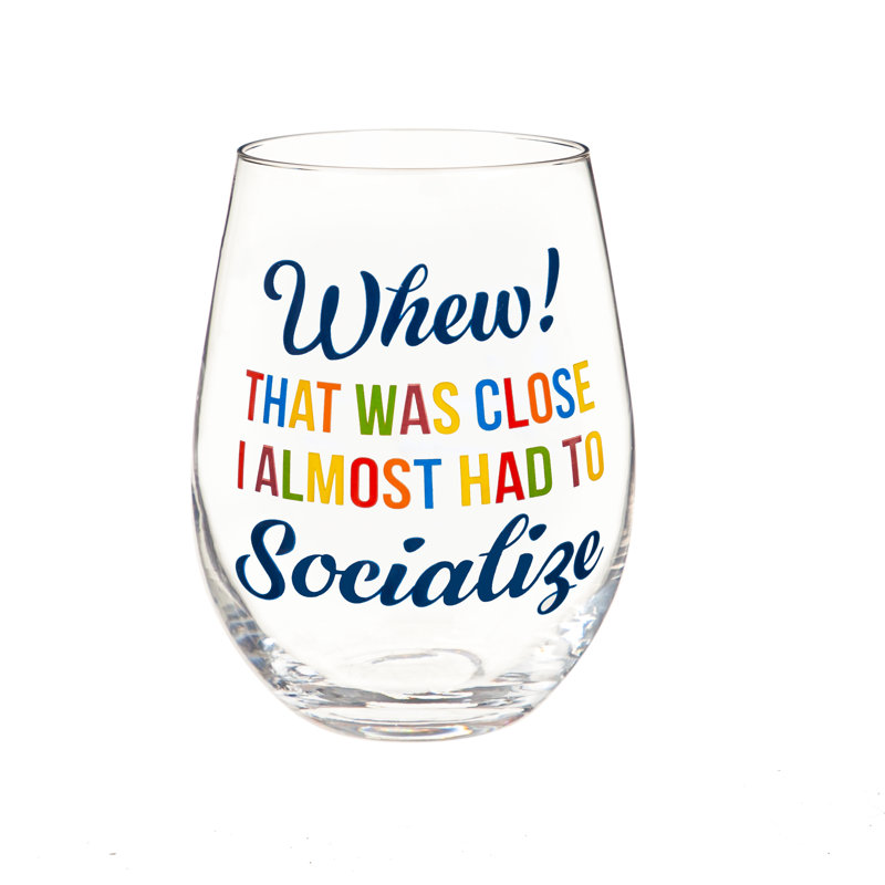 Desiderata 17 oz. Handmade Pint Glass