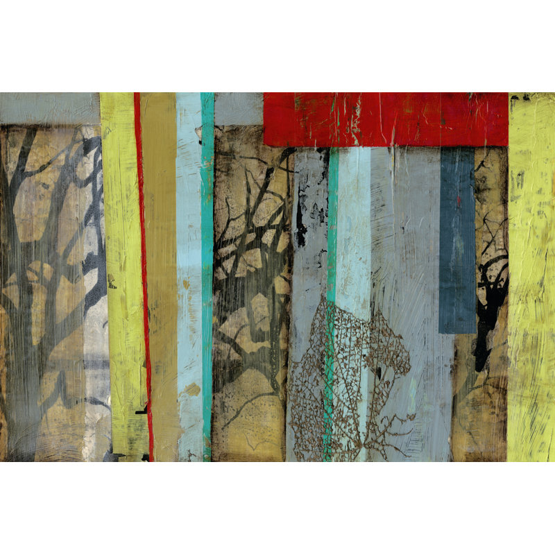 Woven Landscape I - Wrapped Canvas Print, 20cm H x 30cm W x 3.8cm D