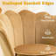 Ensemble de 2 chaises d'appoint en velours rose-2039369847