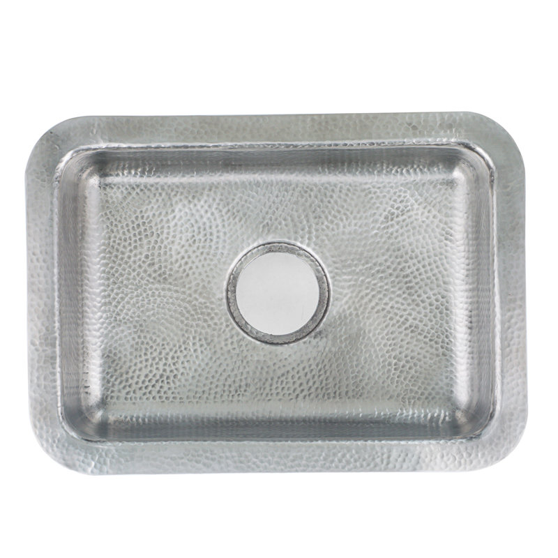 20" Dual Mount Single Basin Kitchen Sink, Matte Stainless