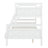 Stylish Twin Over Full Bunk Bed With Secure Ladder And Safety Guardrail Ideal For Bedroom-247801127