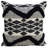 Bhawna's Fusion Fringed Cotton Blend Throw Pillow