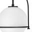 Luminaire suspendu Arie avec abat-jour sphérique-1000846287-1000846284