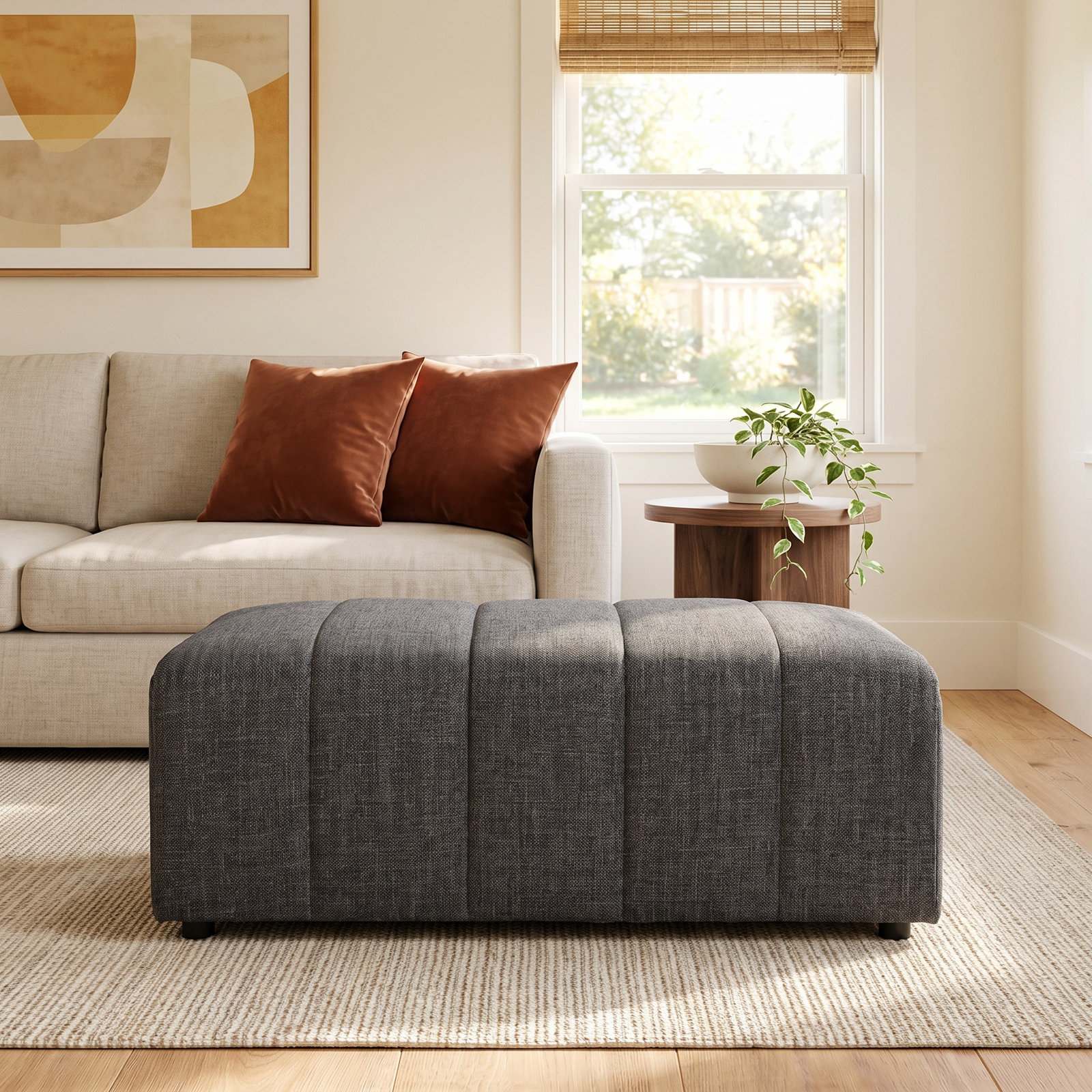 Bowry Upholstered Ottoman