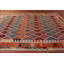 Tapis oriental réversible en laine Kilim 10 x 13