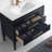 Shikhare 36'' Single Bathroom Vanity with White Ceramic Top – Soft Close Drawers & Freestanding Design-1093099475