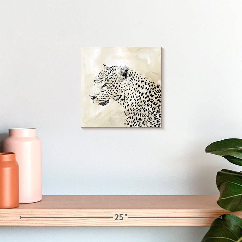 Brampt Leopard Spots III, 10" H x 10" W