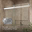 Porte de douche H 74 po x l 59,63 po Levity avec technologie CleanCoat Levity-10935794-69281656