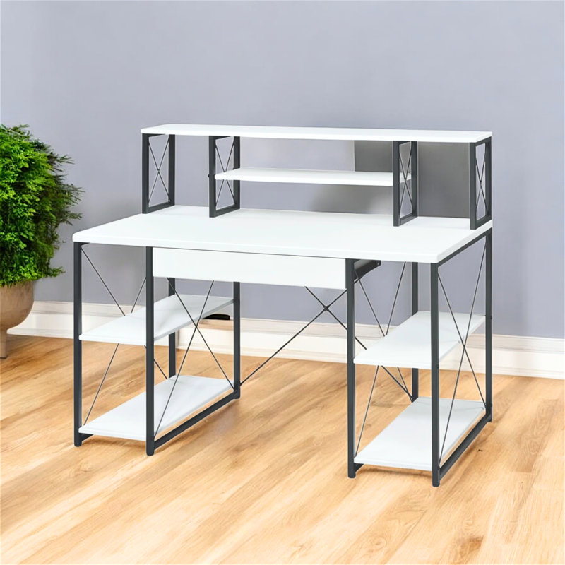 Baron Writing Desk, White
