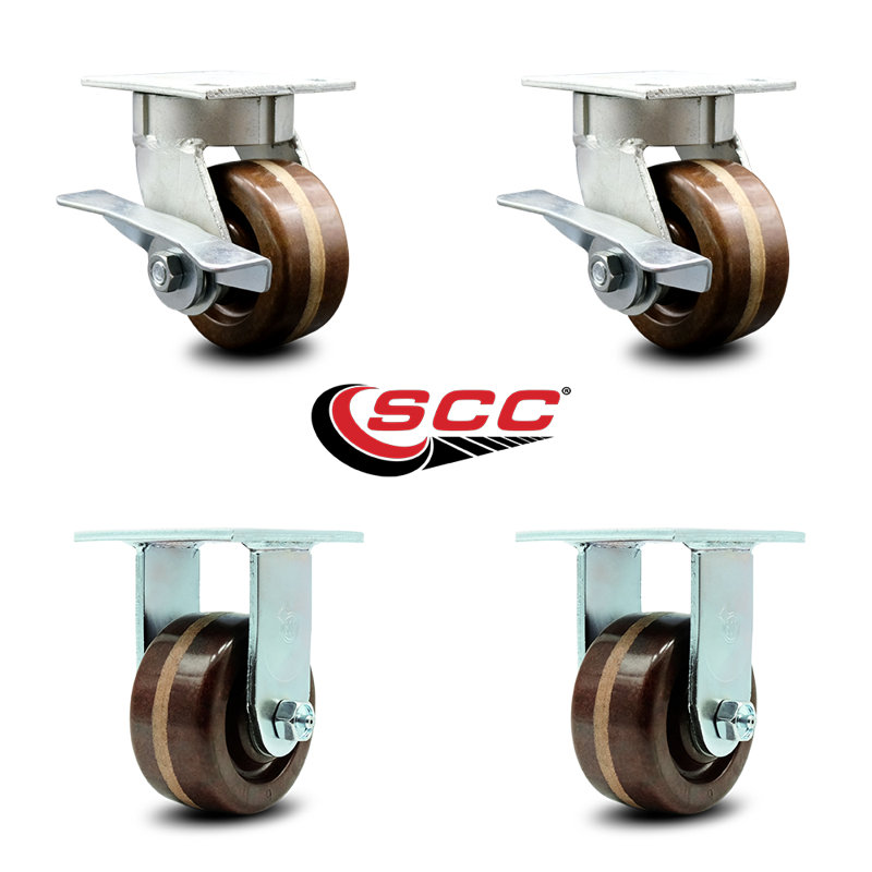 Kingpinle High Temp Caster Set