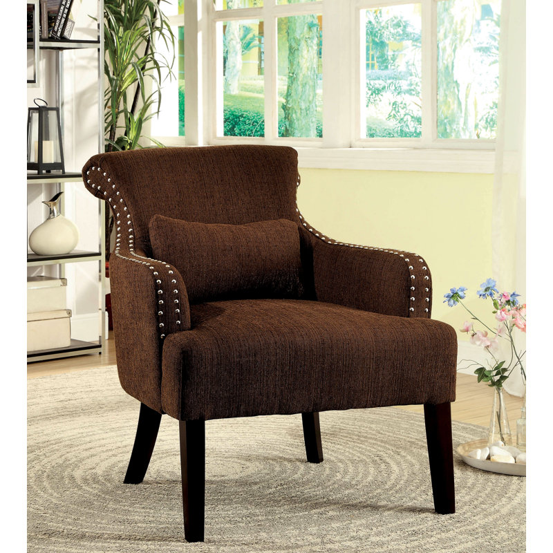 Marlow Upholstered Armchair, Brown