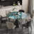 Round Dining Table With Sintered Stone Tabletop-331995955