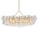 Calilynn Nordic Bubble Ball Swirled Glass Chandelier