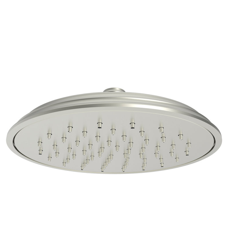 Rainfall Shower Head, Satin Nickel