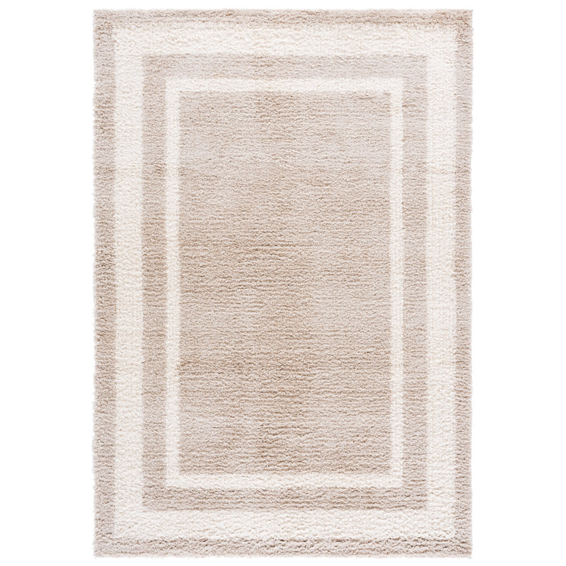 Gemma Shag 608 Performance Geometric Rug, Rectangle 4' x 6'