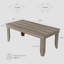 Table de salle à manger Farmhouse pour 6 à 8 personnes, tables de cuisine de 71 po de long avec structure en bois robuste, grande table de salle à manger rectangulaire de 6 pi pour la salle à manger, noyer gris, non extensible 71 po-129411778-129411781