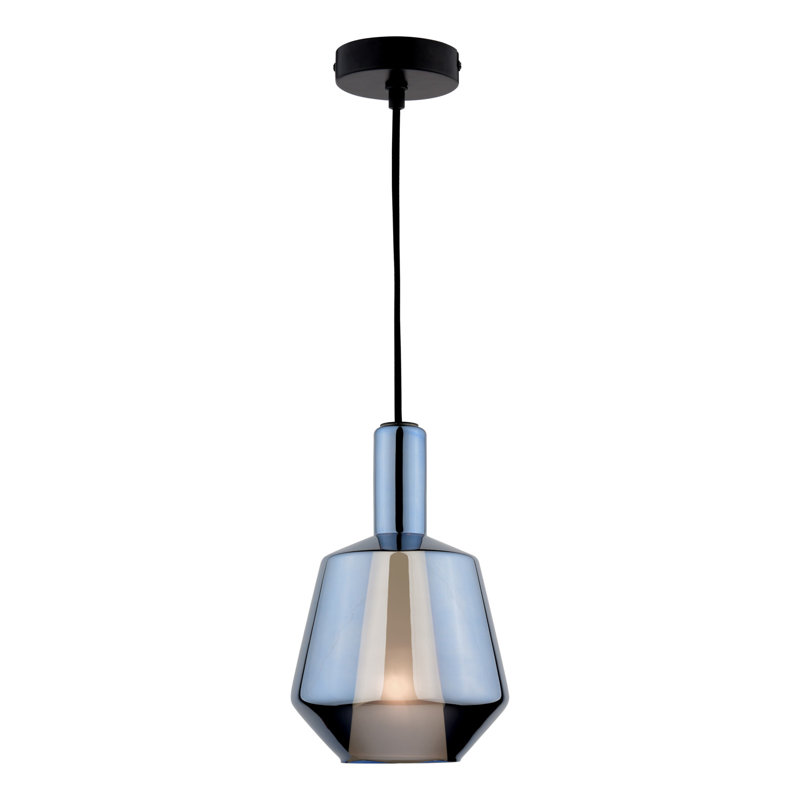Chivon 1 - Light Blue Glass Pendant
