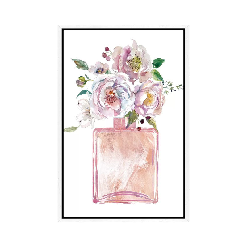 Fragrance Of Summer I by Carol Robinson - Painting on Canvas, White Framed, 152.5 cm H x 101.5 cm W