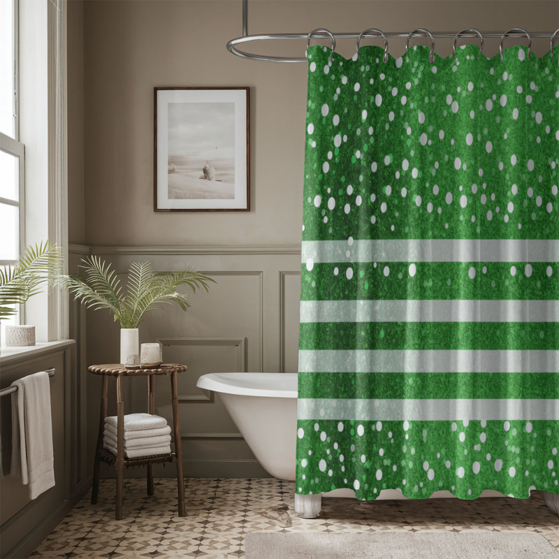 Rideau de douche St Pat Spark - Premium, H 74 po x l 71 po