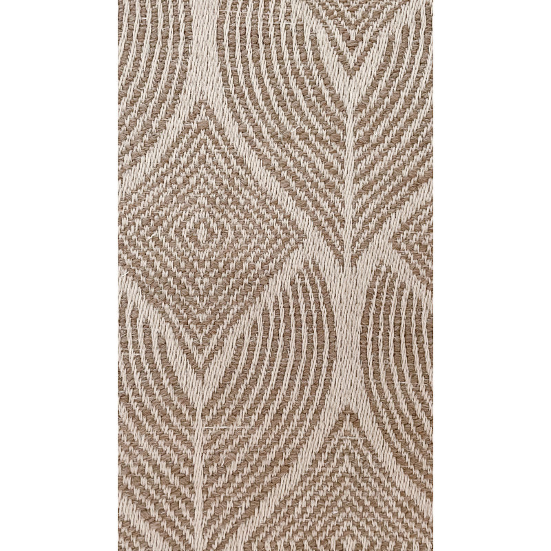 Housse et insert de coussin d'extérieur carré en acrylique, Moka, 24 po x 24 po