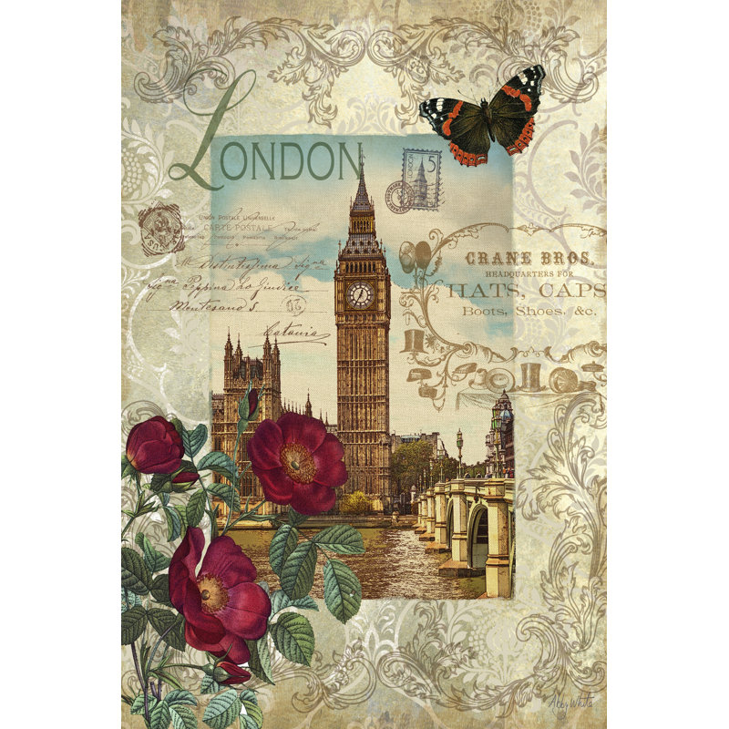 Eternal London by Abby White - Wrapped Canvas Print, 30cm H x 20cm W x 3.8cm D