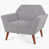 100 % polyester gris est en rupture de stock