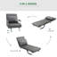Canapé-lit pliant convertible 5 positions HOMcom