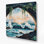 Art mural hawaïen avec arches naturelles grises