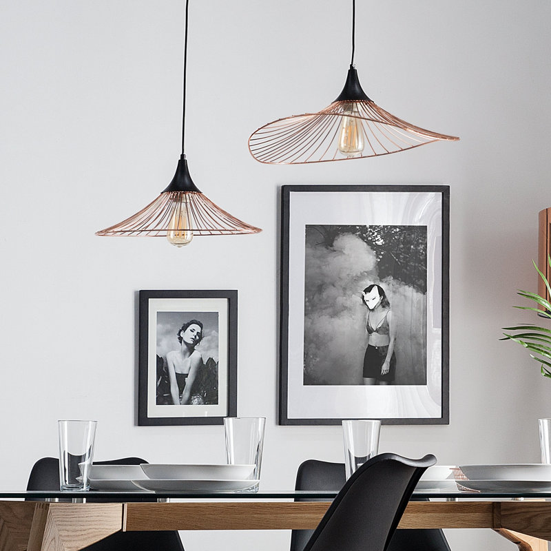 Ayios 1 - Light Cone Pendant, Copper
