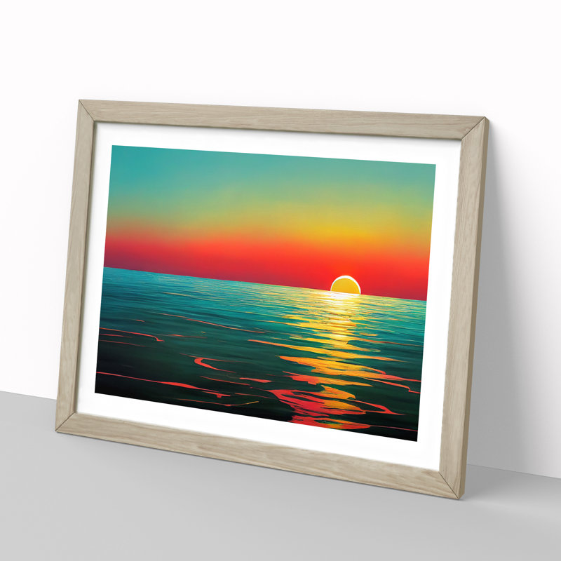 Glorious Sunset - Framed Print