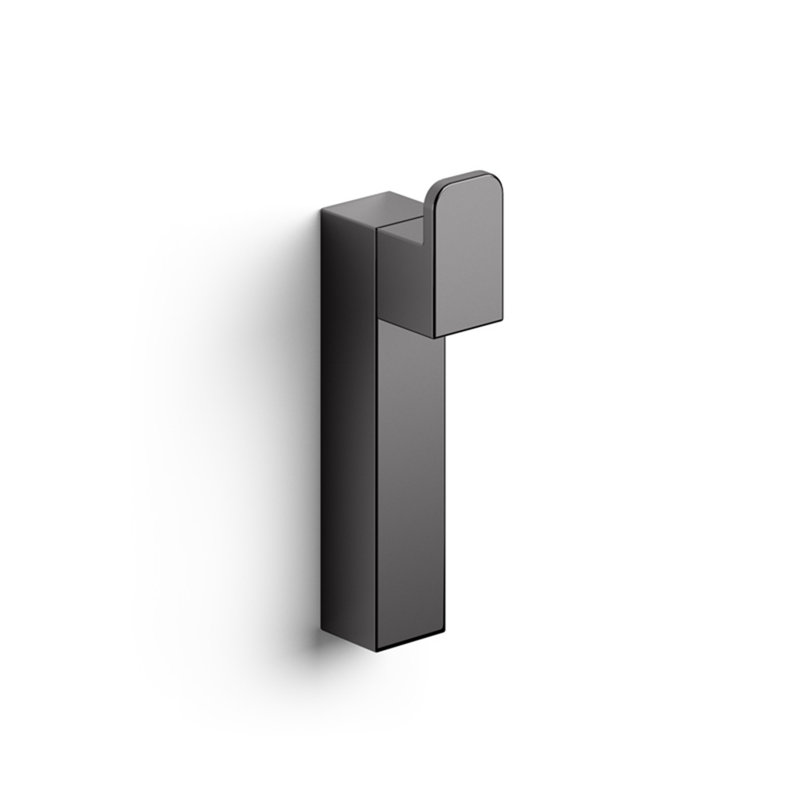 Gerla Single Robe Hook, Black Nickel