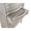 Commode et commode en chêne argenté, rangement polyvalent pour chambre à coucher / salon