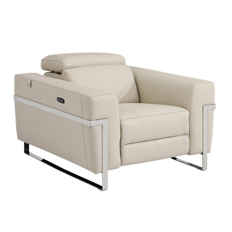 Global United avec fauteuil inclinable électrique, Beige