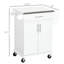 Îlot de cuisine sur roulettes, chariot de cuisine roulant avec comptoir en acier inoxydable-2079861723