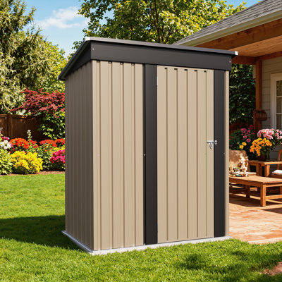 5 Ft. X 3 Ft. Outdoor Storage Metal Shed