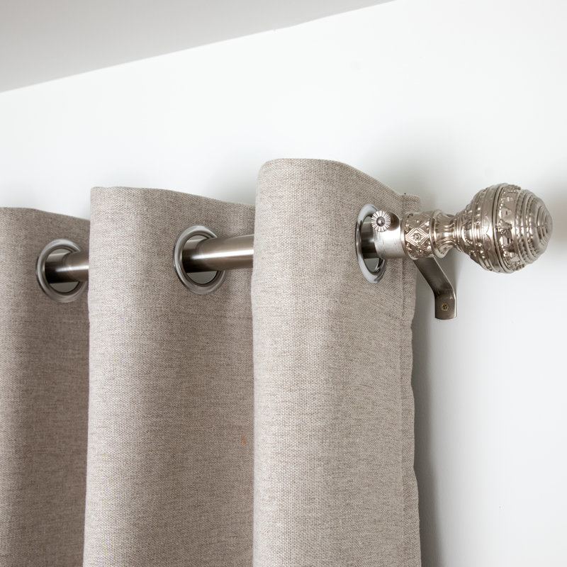 Synder Room Darkening Curtains / Drapes Pair, Natural