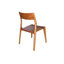 Chaise de salle à manger Remy - brun chaud-130615966