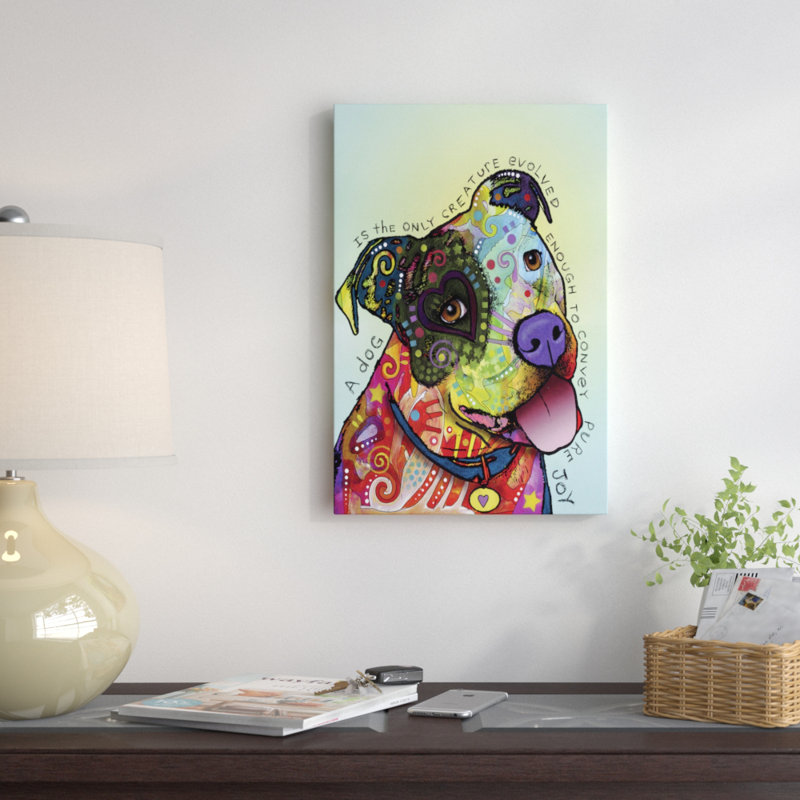 Pure Joy - impression sur toile tendue, H 40 po x l 26 po x P 1,5 po, Toile tendue